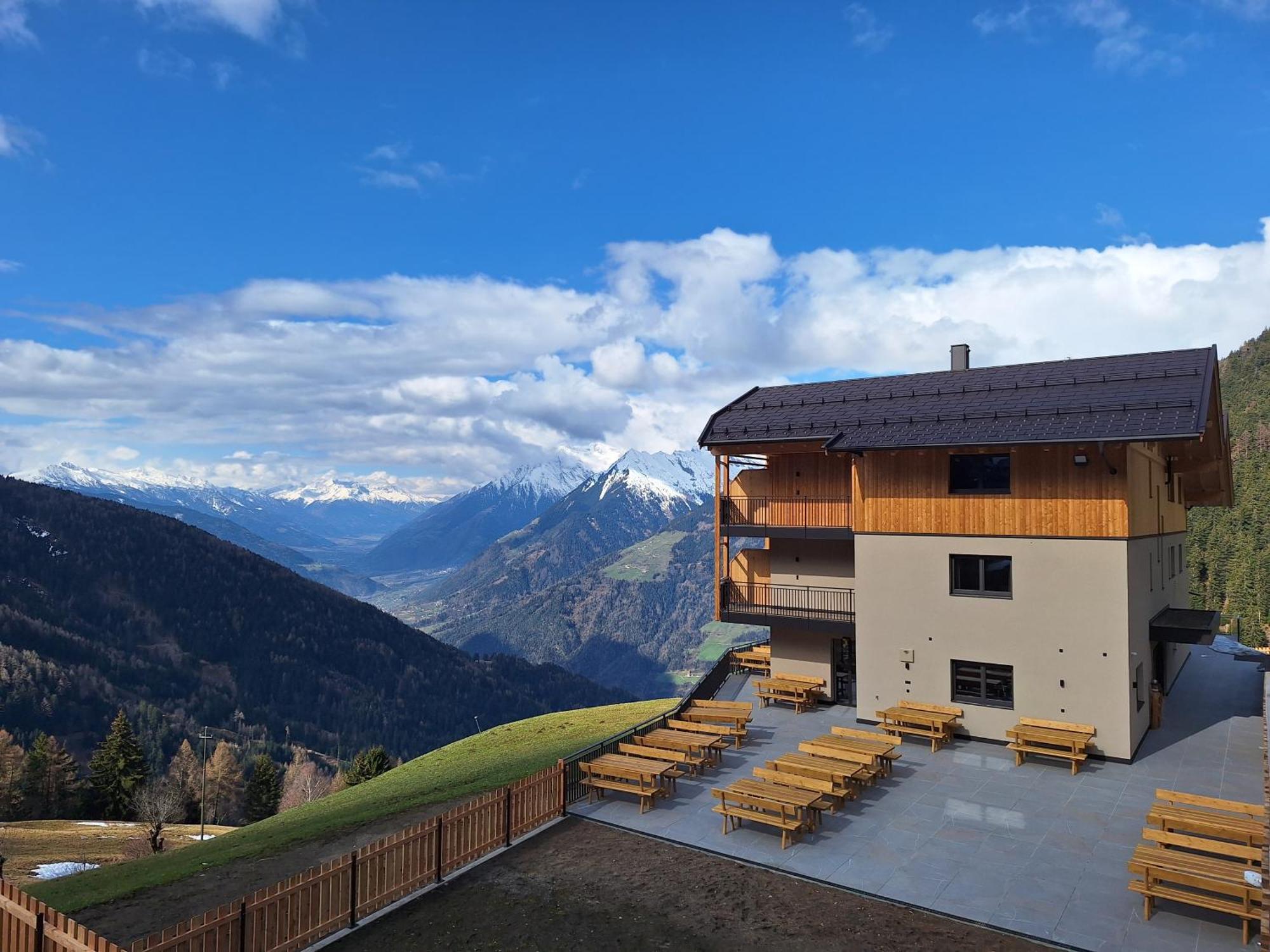 Gasthof Videgg Schenna Exteriör bild